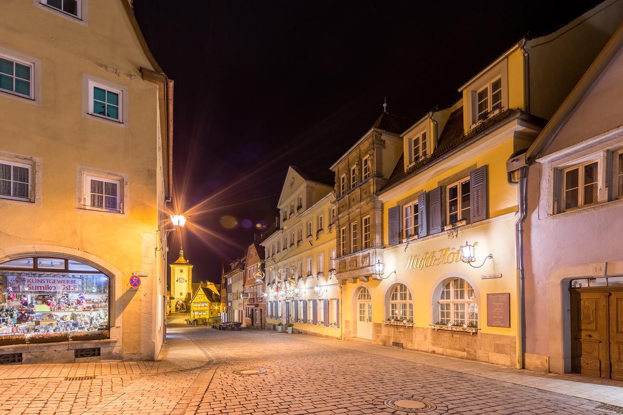 Historik Hotel Goldener Hirsch Rothenburg Rothenburg ob der Tauber Extérieur photo