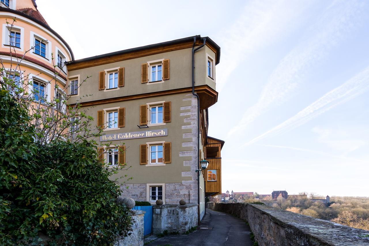 Historik Hotel Goldener Hirsch Rothenburg Rothenburg ob der Tauber Extérieur photo